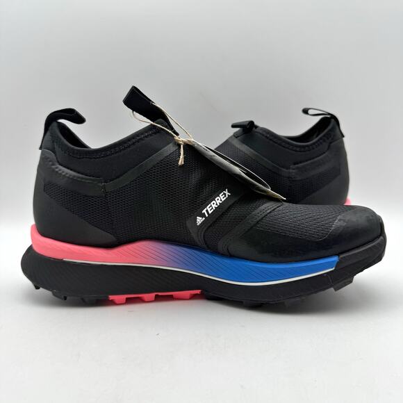 Adidas Women's Outdoor Terrex Agravic Pro Trail Running Shoe US 8.5 Black NWOB - Picture 3 of 11